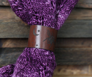 Leather Shawl Cuff : Bee & Moon