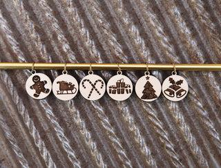 Holly Jolly Stitch Markers