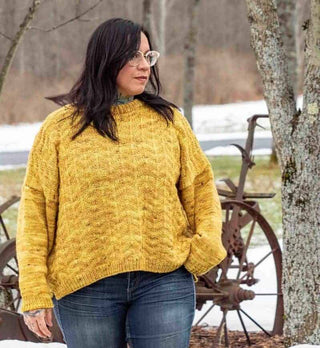 Amber Waves Knit Pullover