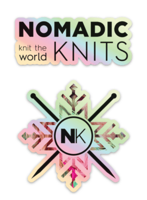 Nomadic Knits Stickers