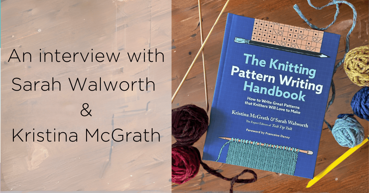 The Knitting Pattern Writing Handbook Interview Blog
